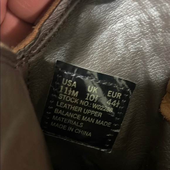 Men's Brown Leather Boots - Picture 5 of 5